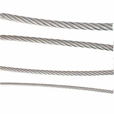 Cuerda de alambre galvanizado para elevadores