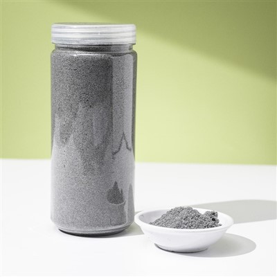 Arena de color gris claro